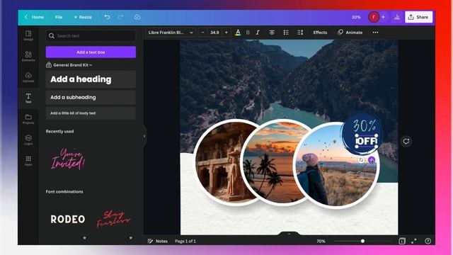 How To Make Social Media Design for Travel Agency | Facebook, Instagram Ads Design In Canva | Part смотреть онлайн
