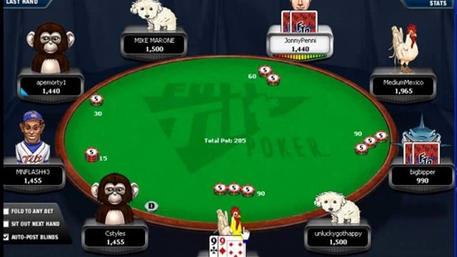 Full Tilt Poker, in position, asking a question смотреть онлайн