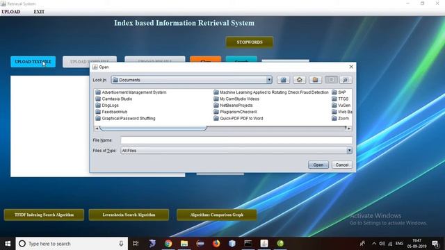 Index Based Information Retrieval System Java Project смотреть онлайн