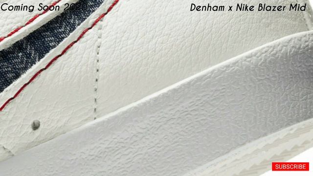 Denham x Nike Blazer Mid смотреть онлайн