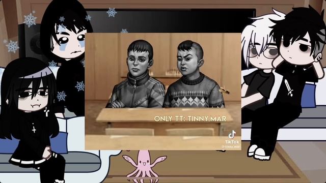 реакция Tiny Bunny на тик ток//3/3/моё Ау!!