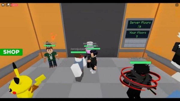 The fun elevator!(Roblox)