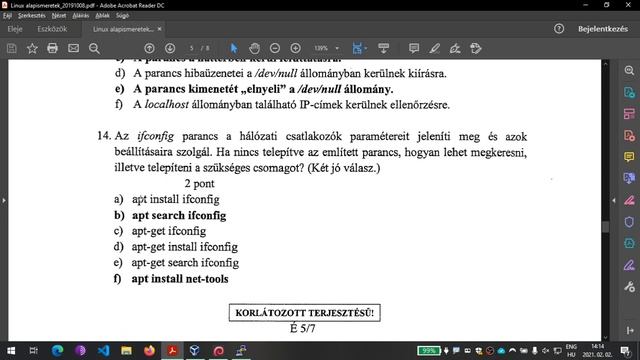 Linux alapismeretek - 2019-es őszi vizsgafeladat megoldása смотреть онлайн
