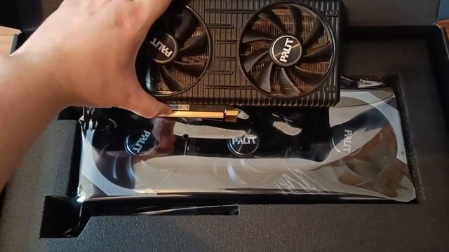 Распакуем Palit RTX 4070ti GamingPRO