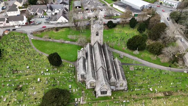 St. Mary’s Church Plympton. dji mini 4 pro смотреть онлайн