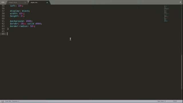 CSS3 Eyes Blinking Pure CSS | Моргающие глаза на чистом CSS смотреть онлайн