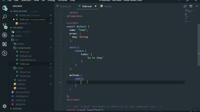 15 - Let's Create a Todo App with Vuejs in 10 minutes смотреть онлайн