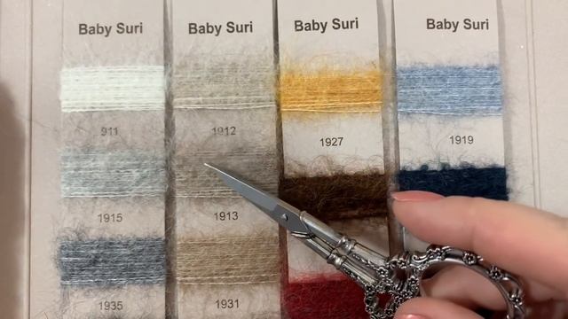 Обзор ПРЯЖИ ИЗ АЛЬПАКИ "Baby Suri" с твидовым эффектом / Alpaca Yarn Review смотреть онлайн