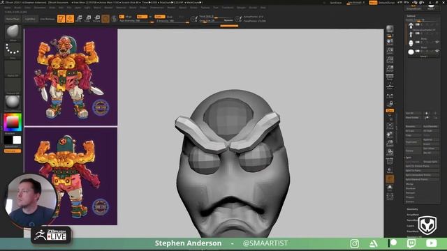 Draw this in your Style Challenge: Character Blockout - SMAARTIST Stephen Anderson - Part 2 смотреть онлайн