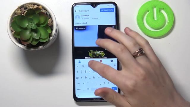 Как опубликовать пост в Facebook на Android / Публикация поста в Фейсбуке на Андроид телефоне смотреть онлайн