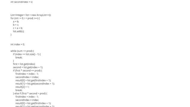 Fibonacci numbers java.lang.OutOfMemoryError: Java heap space (1 answer) смотреть онлайн