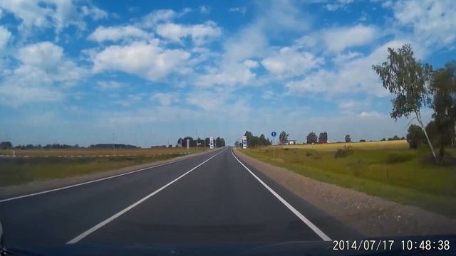 Трасса М9 - Р87. Балтия. Москва - Ржев - Осташков (оз. Селигер). Июль 2014г смотреть онлайн