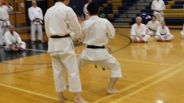 San Ten Riki Ho - KWF Kata - Apil 2016 смотреть онлайн