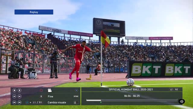 [Pes 2021] Semi girata di Pellegri Monza 20/21 смотреть онлайн