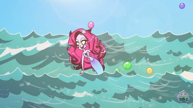 Pinky Become A Mermaid || Magic Water County by Teen-Z Like смотреть онлайн