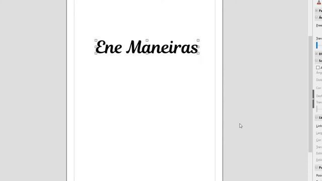 Como fazer TEXTO com CONTORNO no LIBREOFFICE DRAW - Ene Dúvidas #15 смотреть онлайн
