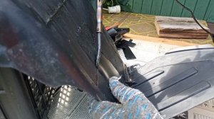 Ремонт пластикового подкрылка. Киа Рио 3 (Kia Rio 3), Хендай Солярис (Hyndai Solaris).