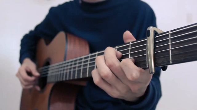 Can't Help Falling In love - Elvis Presly (Fingerstyle Guitar Cover) смотреть онлайн