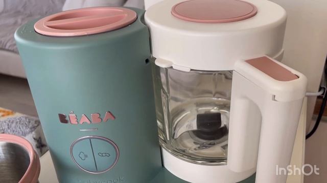 BEABA пароварка блендер для приготовления прикорма. смотреть онлайн