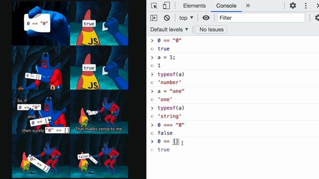 Uncracking JavaScript: Meme 1: Equal or not equal смотреть онлайн