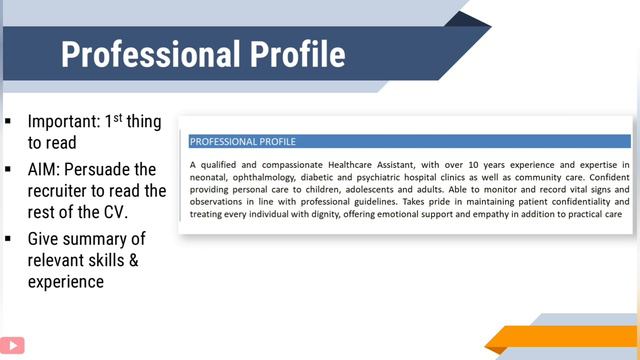 UK CV format for Care Assistant jobs || Step by step guide with examples || Get noticed by Employer смотреть онлайн