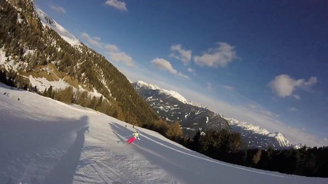 Cavalese,Italy 2016 - skiing смотреть онлайн