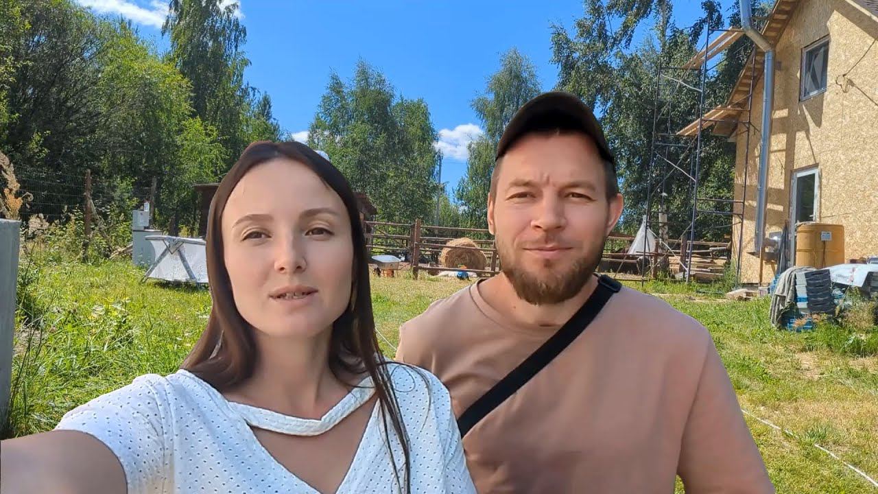 Создаем свою мечту в ЛЕСУ. Живность заполняет наш дом. Очень долго это скрывали. Жизнь в деревне смотреть онлайн