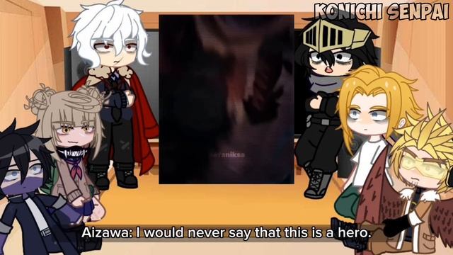 League of Villains + Pro Heroes React to Deku // Izuku Midoriya // MHA // Part 3 смотреть онлайн