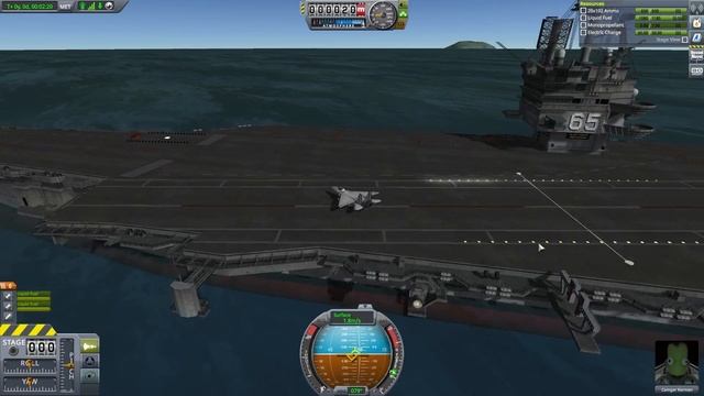 KSP F-15 speed build + mod "Aircraft Carrier Accessories" смотреть онлайн