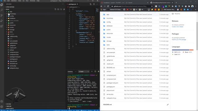Laravel 8 Course #2: Version Control with Laravel смотреть онлайн