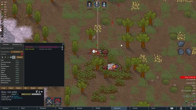 Rimworld - A Cyborgs Journey : So many mood Breaks!!!!- Ep 7 смотреть онлайн