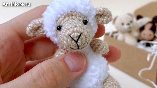 Амигуруми: схема Овечка. Игрушки вязаные крючком - Free Crochet Patterns.