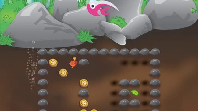Hungry Snail - Puzzle Games- Walkthrough: Level 17 смотреть онлайн