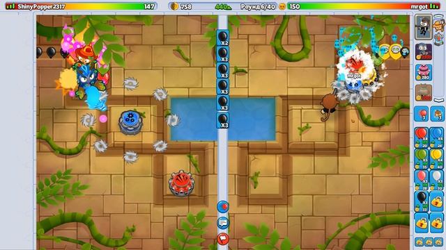 Скоростные битвы #17 - Bloons TD Battles 2 смотреть онлайн