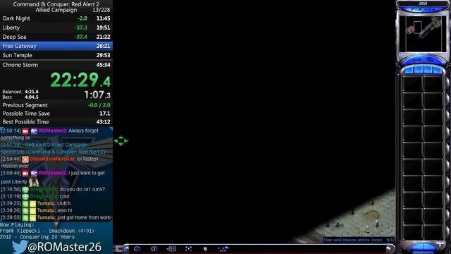 38:27 - Command & Conquer: Red Alert 2 Allied Campaign Speedrun смотреть онлайн