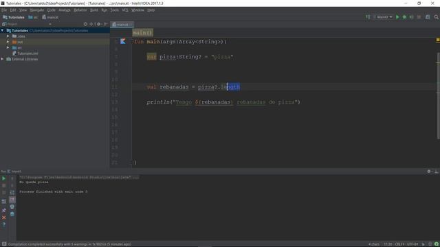 Programación con Kotlin #14 - Operador de LLamada Segura ? | Safe Call Operator смотреть онлайн