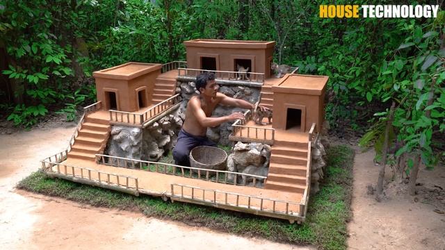 Collect Cats Under Raining Storm Build House for Cat Shelter смотреть онлайн