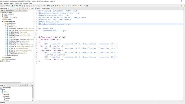 F4 Help in Fiori List Report Application using Annotations смотреть онлайн