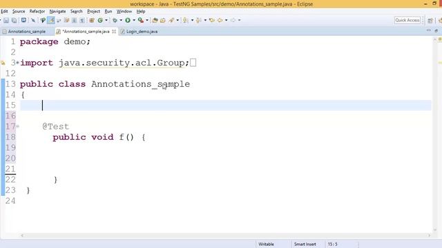 002 Test Annotation смотреть онлайн