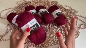 Обзор пряжи Yarnart Style