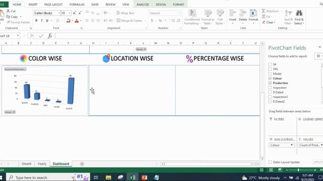 Ms Excel Auto Dash Board |Basic Skills смотреть онлайн