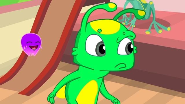 Groovy The Martian & Phoebe - Phoebe needs vegetable super power! смотреть онлайн