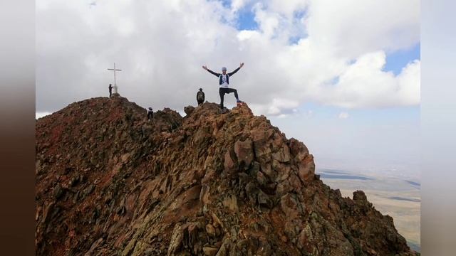 Быстрое восхождение на Северную Вершину горы Арагац. Высшую точку Армении. смотреть онлайн