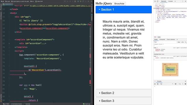 Vue.js e jQuery o pulo do gato смотреть онлайн