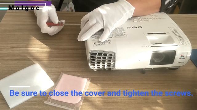 ELPLP88 Projector Lamp install guide смотреть онлайн