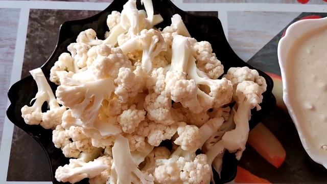 Цветная капуста в кляре смотреть онлайн