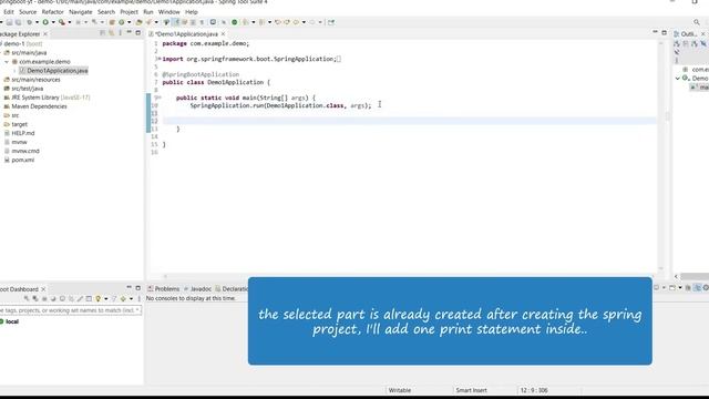 How to create a new spring boot project | java project using sts4 IDE | spring boot for beginners | смотреть онлайн