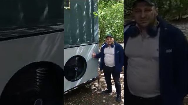 Горячая вода, отопление и кондиционирование от теплового насоса для дачи. смотреть онлайн
