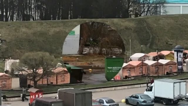 Ураган в городе Дмитров 21.04.18 смотреть онлайн