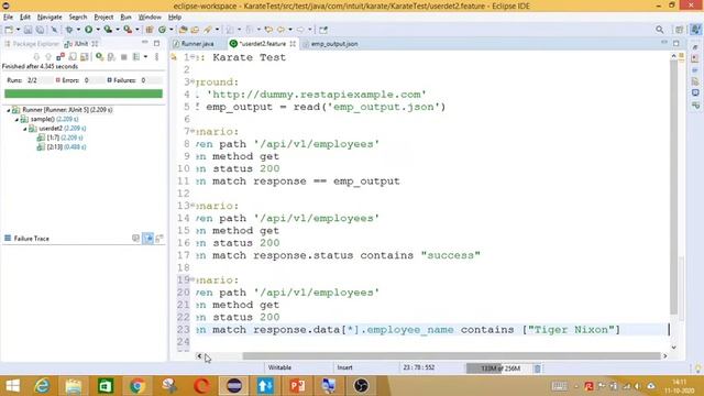 Karate API Test Automation Training in Tamil (Part 3) - GET with match response смотреть онлайн